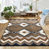 Moroccan Luxury Rug for Living Room and Bedroom Easy Clean Non Slip Decor