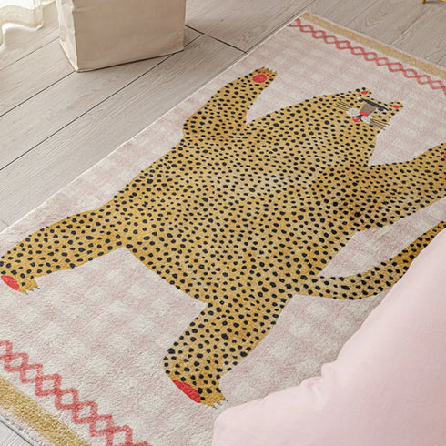 Cute Animal Plush Area Rug for Living Room and Children's Bedroom