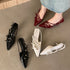 Elegant Pointed Toe Buckle Strap Pumps for Women - Chic Thin Heeled Dress Shoes