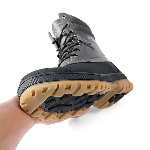 Plus Size Waterproof Winter Snow Boots for Men - Slip-Resistant Outdoor Training Shoes