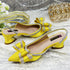 Italian Design Elegant Women's Rhinestone Heels Set