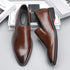 Business Formal Slip-On Leather Shoes for Men Dress Fashion Oxford Moccasins