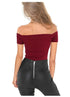 2024 euro-n spring and summer lady pure color V-neck elegant beach party slim T-shirt