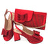 Doershow Charming Shoes And Bag Matching Set For Women