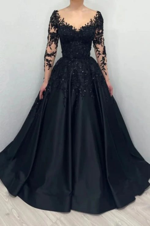 Customized Embroidered Lace Evening Dresses for Special Occasions