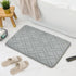 Soft Step Premium Memory Foam Bathroom Rug Absorbent Non Slip Machine Washable Quick Dry Bath Mat