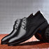 Men's Formal Leather Shoes Pointed Toe Loafers for Office Business Casual Wear