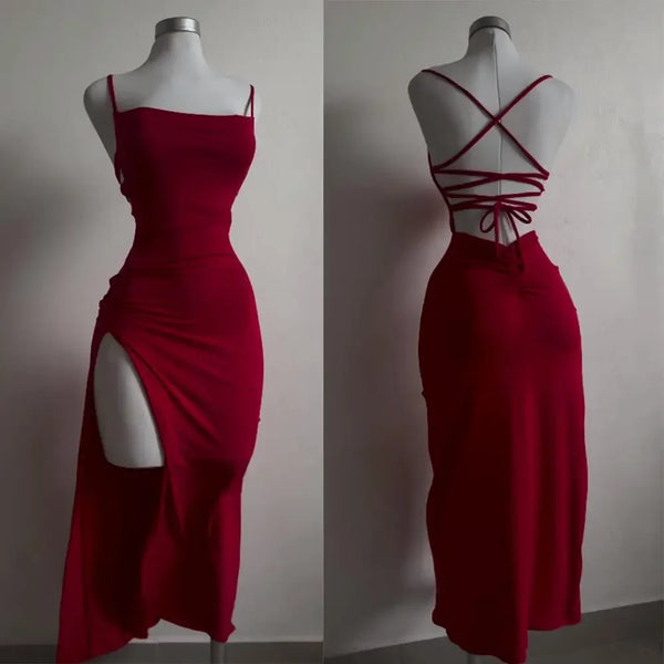Halter Neck Bodycon For Party Clubwear Dress Slim Fit