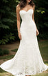 TSxuelian Sweetheart Lace Wedding Dresses Mermaid Off Shoulder Gown