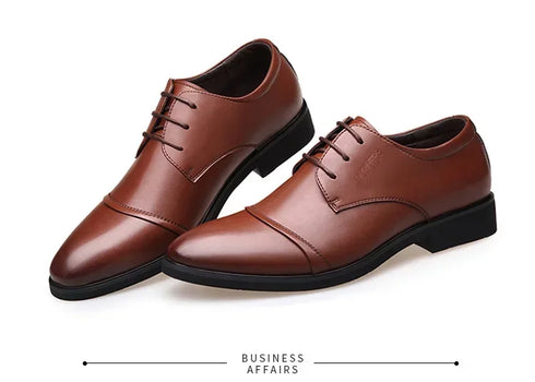 Handcrafted Men's Brogue Dress Shoes in Patent Calfskin Leather - Classic Lace-Up Oxford Style for Business and Formal Occasions