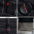 Men's Slim Fit Elastic Ripped Denim Leggings for Casual Style