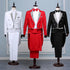 Sophisticated Tailcoat Suit for Performers - Stylish Casual Stage Jacket for All Seasons