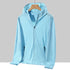 Plus Size Lightweight Summer Windbreaker Jacket for Men - Hooded, Quick-Drying, UPF 50 Sun Protection, Breathable Casual Coat for Outdoor Activities