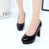 Elegant Women's Party Pumps with Thick High Heels