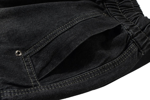 Ro Style Ribbons Streetwear Multi-pockets Cargo Shorts for Men