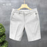 High-End Light Business Suit Shorts Men's Slim Casual Shorts
