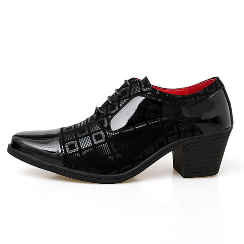 Men's Formal Leather Oxfords Dress Shoes for Business and Wedding Events