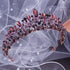 Royal Vintage Baroque Crystal Bridal Tiara - Elegant Hair Jewelry for Weddings and Special Occasions