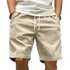 Trendy Retro Corduroy Men's Casual Work Shorts for Summer