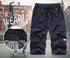 Men's Summer Quick Dry 3/4 Pants Lightweight Capri Shorts for Hiking Fishing Travel Casual Gym