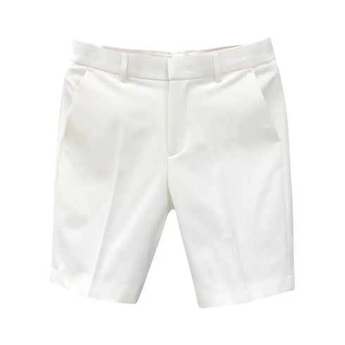 High-End Light Business Suit Shorts Men's Slim Casual Shorts