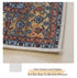 Luxury Persian Large Size Carpet for Living Room Decor Non-Slip Washable Rug
