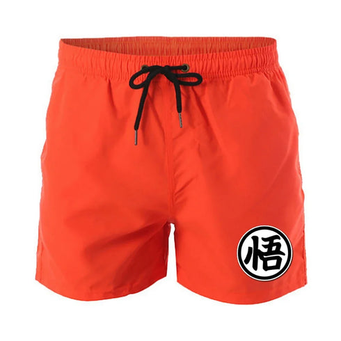 Men's Breathable Swimsuit Shorts, Casual Board Shorts Summer