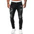 Ripped Slim Fit Denim Distressed Ankle Length Mens Jeans