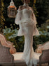 Beaded Corset Wedding Dress Off Shoulder Lace Tulle Gown With Appliques Elegant Mermaid Silhouette Timeless Elegance