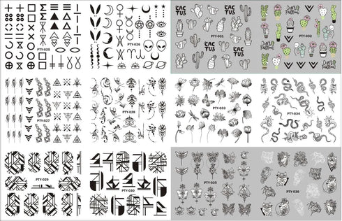 12 Floral Patterns Summer Nail Water Decals - Daffodils, Lilies, and Tulips for Stunning Nail Art Transfers and DIY Manicure Accessories