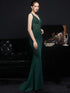 Sexy Elegant Luxury Wedding Evening Long Dresses for Women Rhinestone Prom Party Dresses Summer Dress
