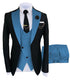 Luxury Men's Tuxedo Suit Set for Special Occasions - Stylish 3-Piece Ensemble with Jacket, Trousers, and Vest for Parties and Weddings