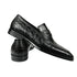 Classic Italian Men's Leather Slip-On Casual Oxford Shoes for Office and Outdoor Use