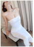 Summer Ice Silk Open Back Dress For Formal Occasions
