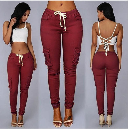 Elastic Sexy Skinny Pencil Jeans For Women Y2K Streetwear Denim Pants