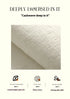 Cashmere Imitated French Oval Bed Rug for Living Room and Study, Dirt Resistant Non-Slip Carpet