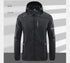 Lightweight Summer Outdoor Windbreaker Jacket for Men - Quick Dry, Sun-Protective, Ideal for Hiking, Fishing, Cycling, and Gym Activities with Hooded Design