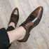 Men's Fashion Derby Shoes Lace-Up Business Office Dress Shoes for Weddings and Formal Events