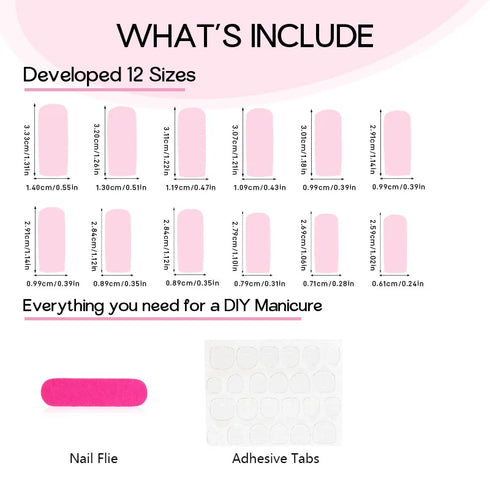 24pcs 3D Water Drop Design Full Cover Long Ballet Press-On Nails for Summer Parties - Extra Long Wearable Fake Nail Patches