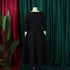 Elegant Women Party Dresses A Line with Waist Belt for Classy Office and Wedding Guests