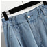 Women Casual Jeans Korean Style Streetwear Loose High Waist Denim Pants