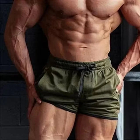 Men Shorts Fitness Beach Sports Shorts Summer Workout Jogger