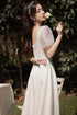 Bridesmaid Dress Floor Length Jersey Gown With Ruched Bow Sweetheart Neckline For Wedding Party Dress
