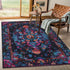 Floral Persian Area Rug Modern Classic Carpet for Living Room and Bedroom Decor