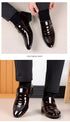 Leather Casual Shoes for Men Office Work and Wedding Oxford Loafers