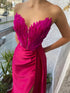 White Angel Feather Dress Luxury Design Women's Off Shoulder Elegant Long Dress for Parties and Weddings