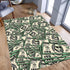 Dollar Theme Carpet Rug for Living Rooms Bedrooms and Office Areas Durable Machine Washable Mat Holiday Gift