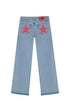 Baggy Jeans For Women With Stars Print Hip Hop Streetwear Style Loose Fit Denim Jeans