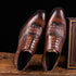 Elegant Men's Oxford Leather Shoes for Office Wear - Comfortable, Wear-Resistant, and Stylish Casual Footwear for Formal Occasions