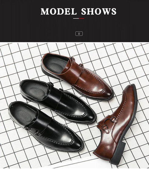 Men's Luxury Designer Loafers Leather Shoes - Elegant Oxfords Fashion Dress Footwear for Formal Occasions, Perfect Slip-On Style for Parties and Events